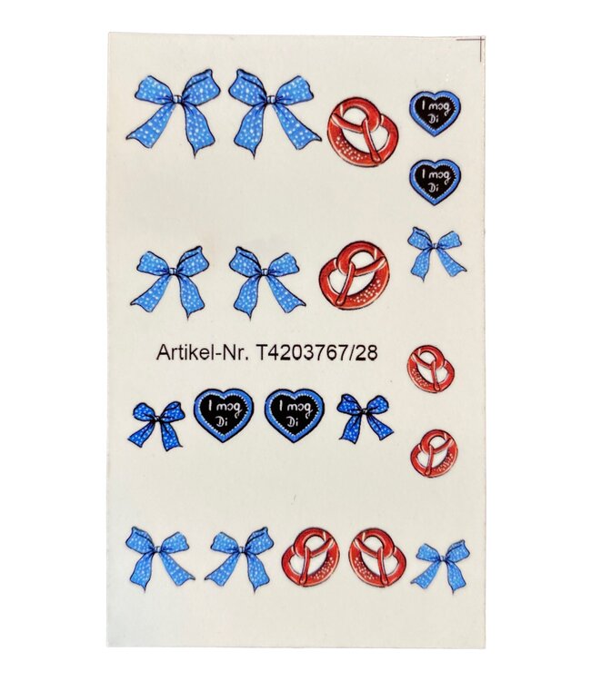 Waterdecals Oktoberfeest 2