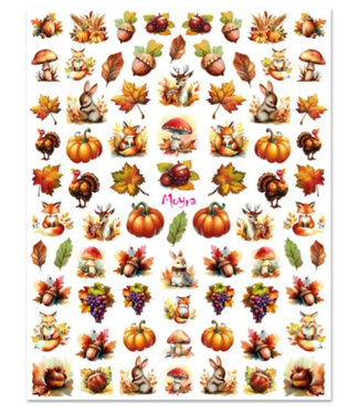 Moyra Moyra Matrica Sticker 23 Herfst