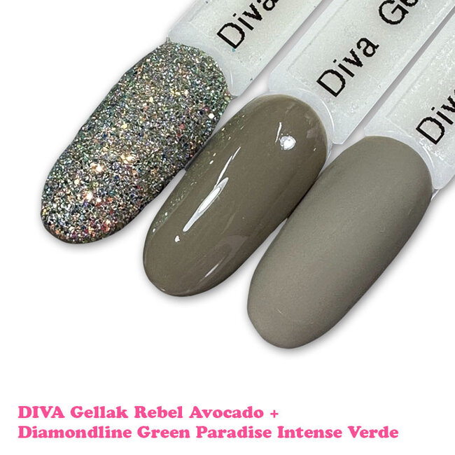 334 Gellak Rebel Avocado 10 ml.