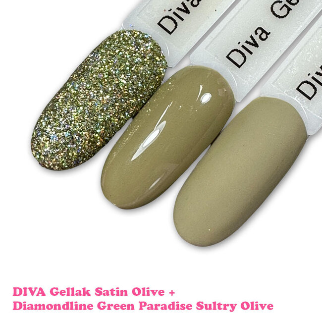 335 Gellak Satin Olive 10 ml.