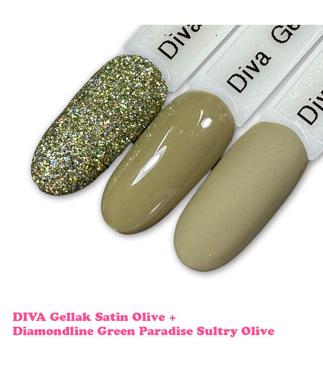 335 Gellak Satin Olive 10 ml.