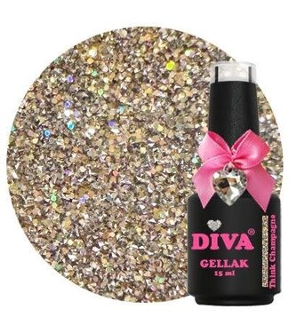 Diva 342 Gellak Think Champagne 15 ml.