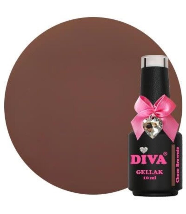 Diva 336 Gellak Choco Brownie 10 ml.