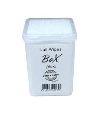 Urban Nails Nail Wipes Box - White