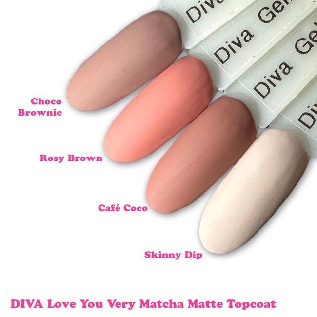 Set Gellak Love You Very Matcha 4 st. 10 ml.