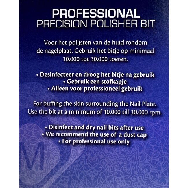 Precision Polishing Bit Medium