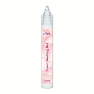 Diva Brush Washing Gel 15 ml.