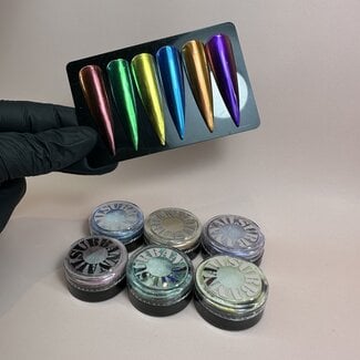 Urban Nails Chrome Pigment Set