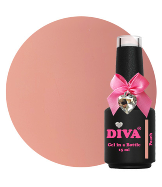 Diva Gel in a Bottle Peach 15 ml.