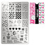 Stempelplaat 138 February met gratis Try on Sheet