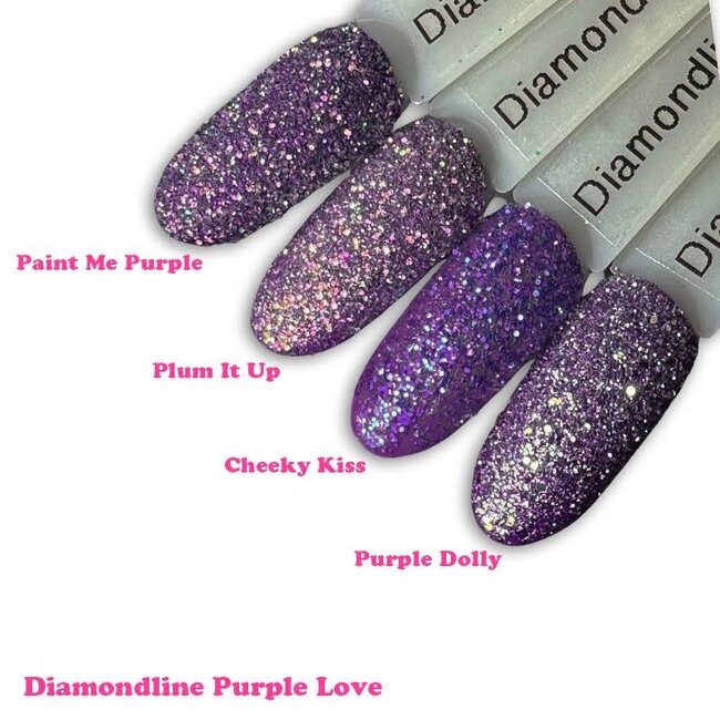 Diamond Line Purple Love 4 st.