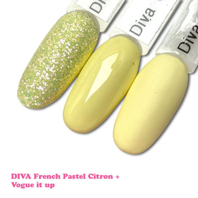 214 Gellak French Pastel Citron 10 ml.