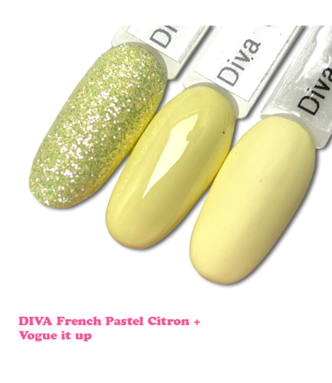 214 Gellak French Pastel Citron 10 ml.