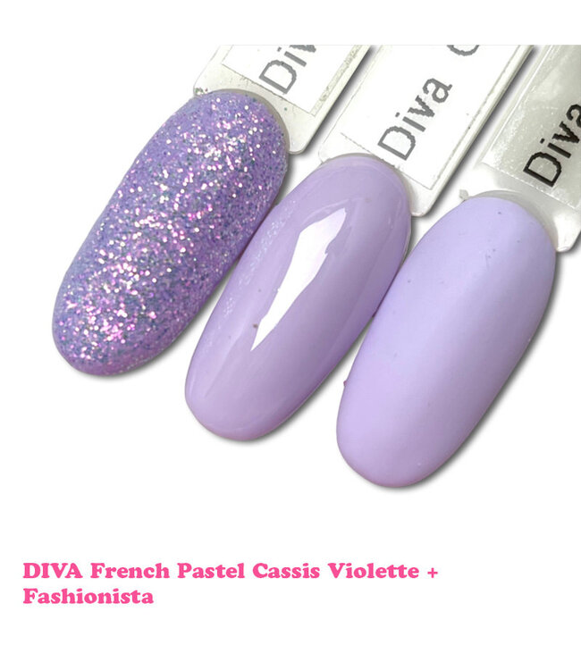 216 Gellak French Pastel Cassis Violette 10 ml.