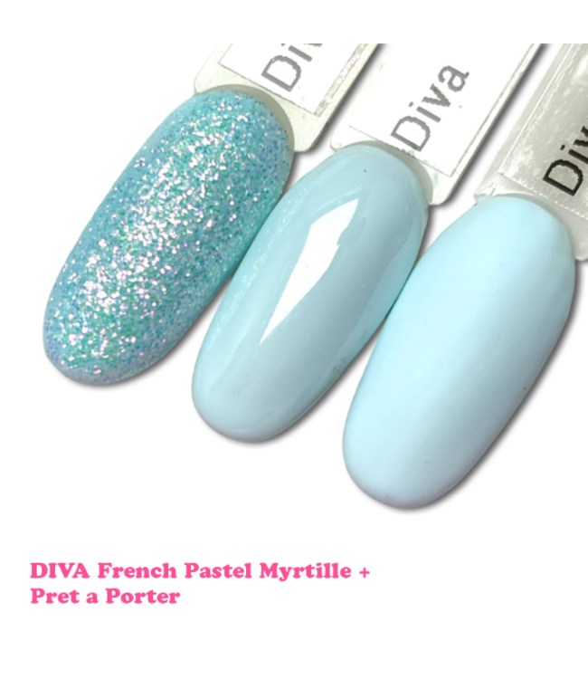 219 Gellak French Pastel Myrtille 10 ml.
