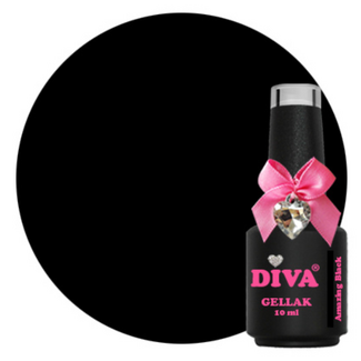Diva 115 Gellak Amazing Black 10 ml.