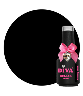 Diva 115 Gellak Amazing Black 10 ml.