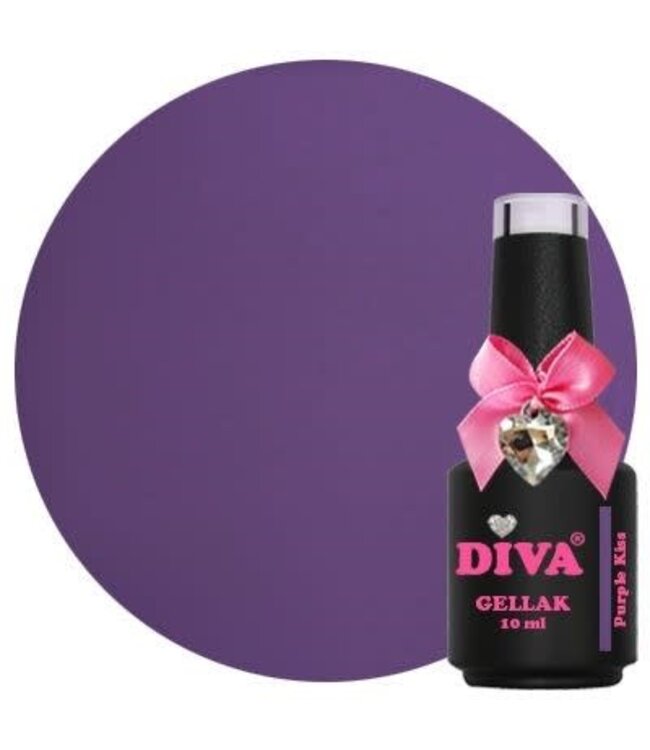Diva 151 Gellak Purple Kiss 10 ml.