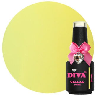 Diva 214 Gellak French Pastel Citron 10 ml.