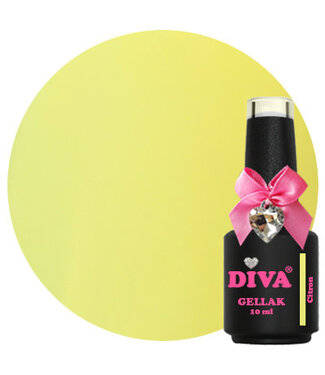 Diva 214 Gellak French Pastel Citron 10 ml.
