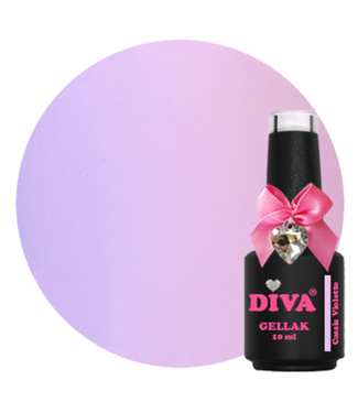 Diva 216 Gellak French Pastel Cassis Violette 10 ml.