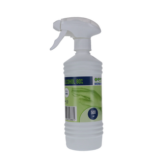 nailXpert Merbach Sprayflacon Alcohol 80% 500 ml.
