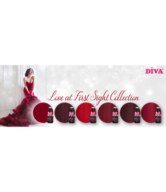 Diva Set Gellak Love at First Sight 6 st. 10 ml.