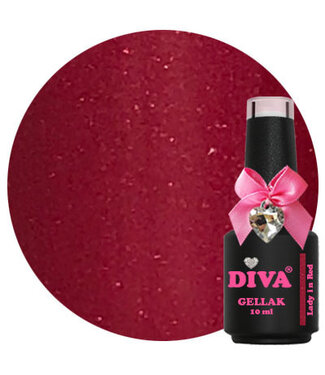 Diva 41 Gellak Lady in Red 10 ml.