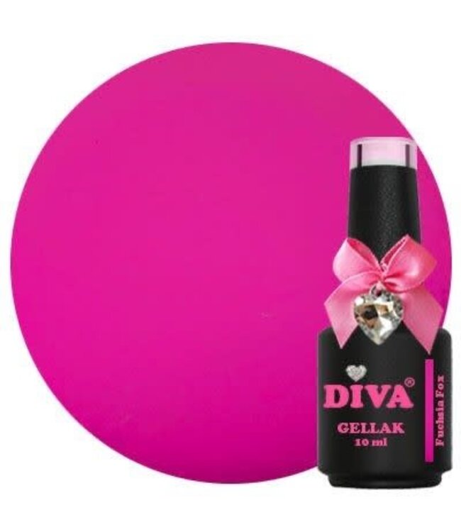 Diva 362 Gellak Fuchsia Fox 10 ml.