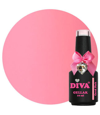 Diva 65 Gellak Coral Pink 10 ml.