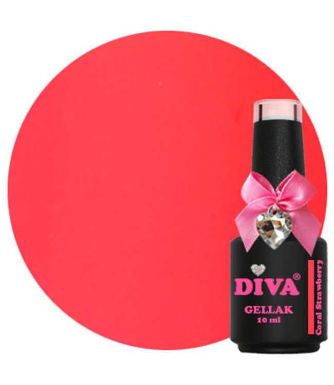 Diva 66 Gellak Coral Strawberry 10 ml.