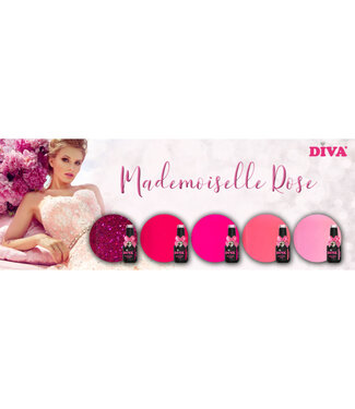 Diva Set Gellak Mademoiselle Rose 5 st. 10 ml.