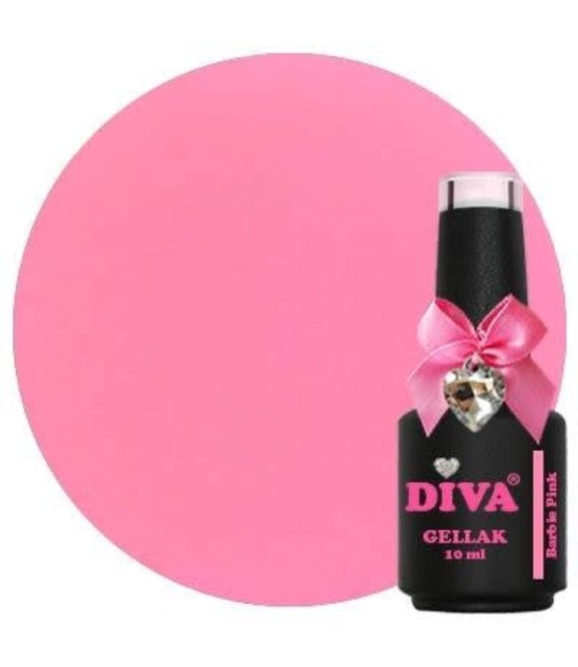 Diva 369 Gellak Neon Barbie Pink 10 ml.