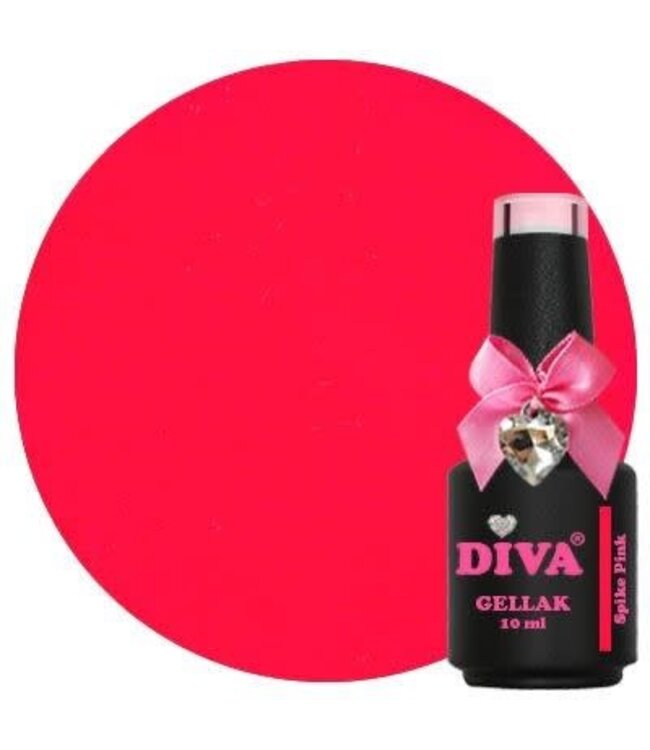 Diva 370 Gellak Neon Spike Pink 10 ml.