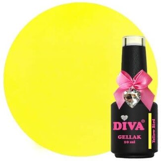 Diva 373 Gellak Neon Yellow Bird 10 ml.