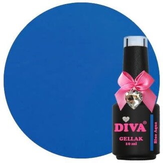 Diva 374 Gellak Neon Blue Aqua 10 ml.
