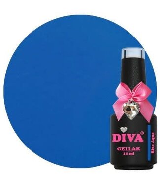 Diva 374 Gellak Blue Aqua 10 ml.