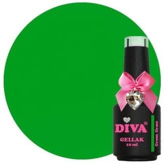 Diva 375 Gellak Neon Green Grace 10 ml.