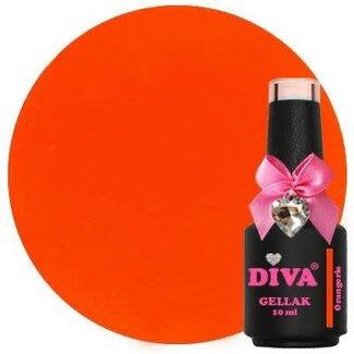 Diva 377 Gellak Neon Orangerie 10 ml.