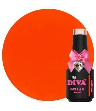 Diva 377 Gellak Neon Orangerie 10 ml.