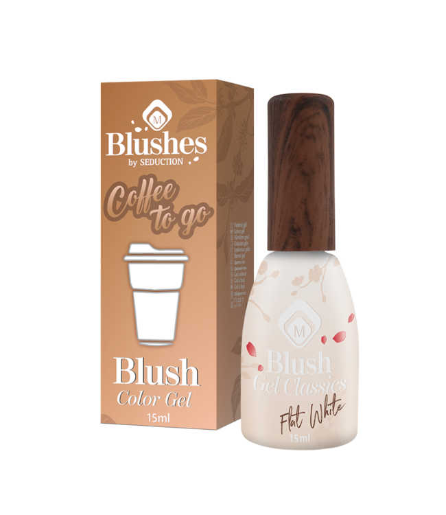 Blush Gel Flat White