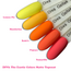 Set Gellak The Exotic Colors 5 st. 10 ml.