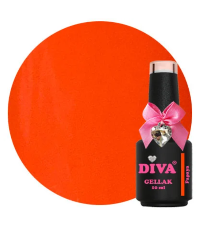 Diva 253 Gellak Papaya 10 ml.