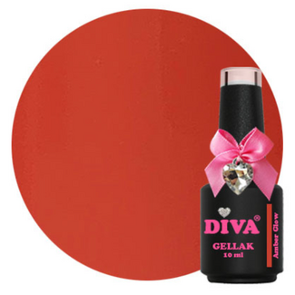 Diva 191 Gellak Amber Glow 10 ml.