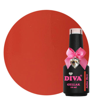 Diva 191 Gellak Amber Glow 10 ml.