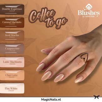 Magnetic Set Blush Gel Coffee to go Collection, 7 stuks