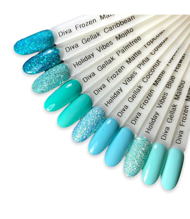 Set Gellak Paradise Island 4 st. 10 ml.