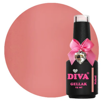 Diva 155 Gellak Naked 10 ml.