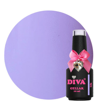 Diva 80 Gellak Lila 10 ml.