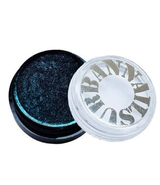 Urban Nails Black Angel Chrome Powder